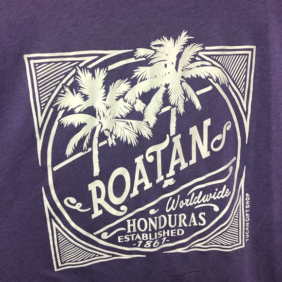 Roatan Honduras TShirt 2XL Only worn a couple time - Picture 4 of 5